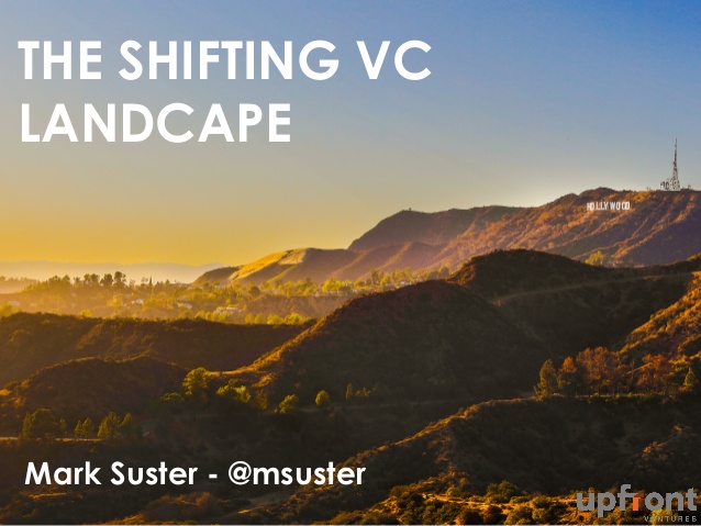shifting VC landscape